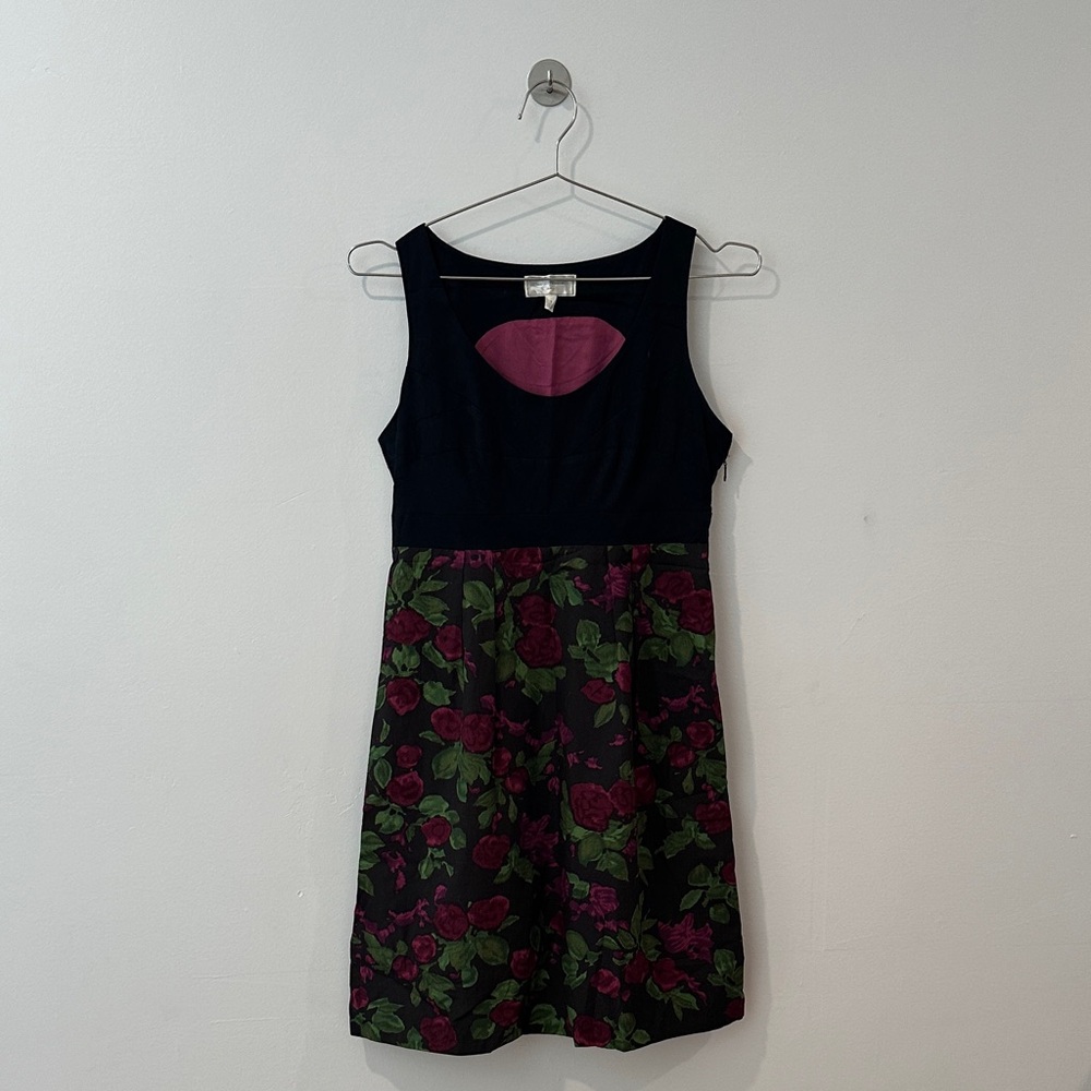 Fall Florals Sleeveless Dress